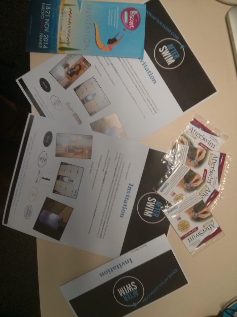 Dernières invitations pour le salon @PiscineExpo  du 18 au 21 Novembre #afterswim