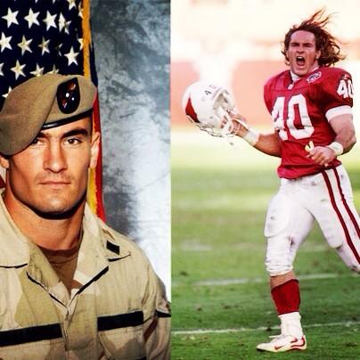 Sacrifice = Pat Tillman!                   Happy Birthday Hero, your bravery will forever echo through history! 