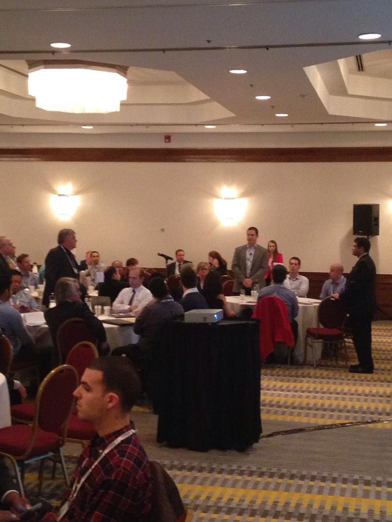 Speaker introductions! #DCDtor2014