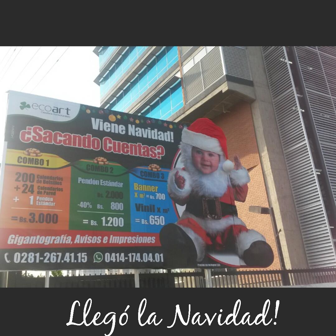 EcoArtVenezuela's tweet photo. #LlegoLaNavidad #ofertas #pendones #tarjetas #pancartas #creativospornaturaleza @rennyjmr @leonardromero http://t.co/bsyzIaI7zx