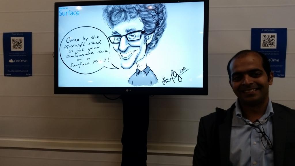 ganeshi79's tweet image. #surfacewebsummit trying to win surface pro :)  #websummit