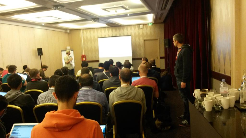 JakubPav's tweet photo. @tcpcloud design monitoring tools for next #openstack releases #openstacksummit #monasca #sensu #rally http://t.co/HyswMiwqWD