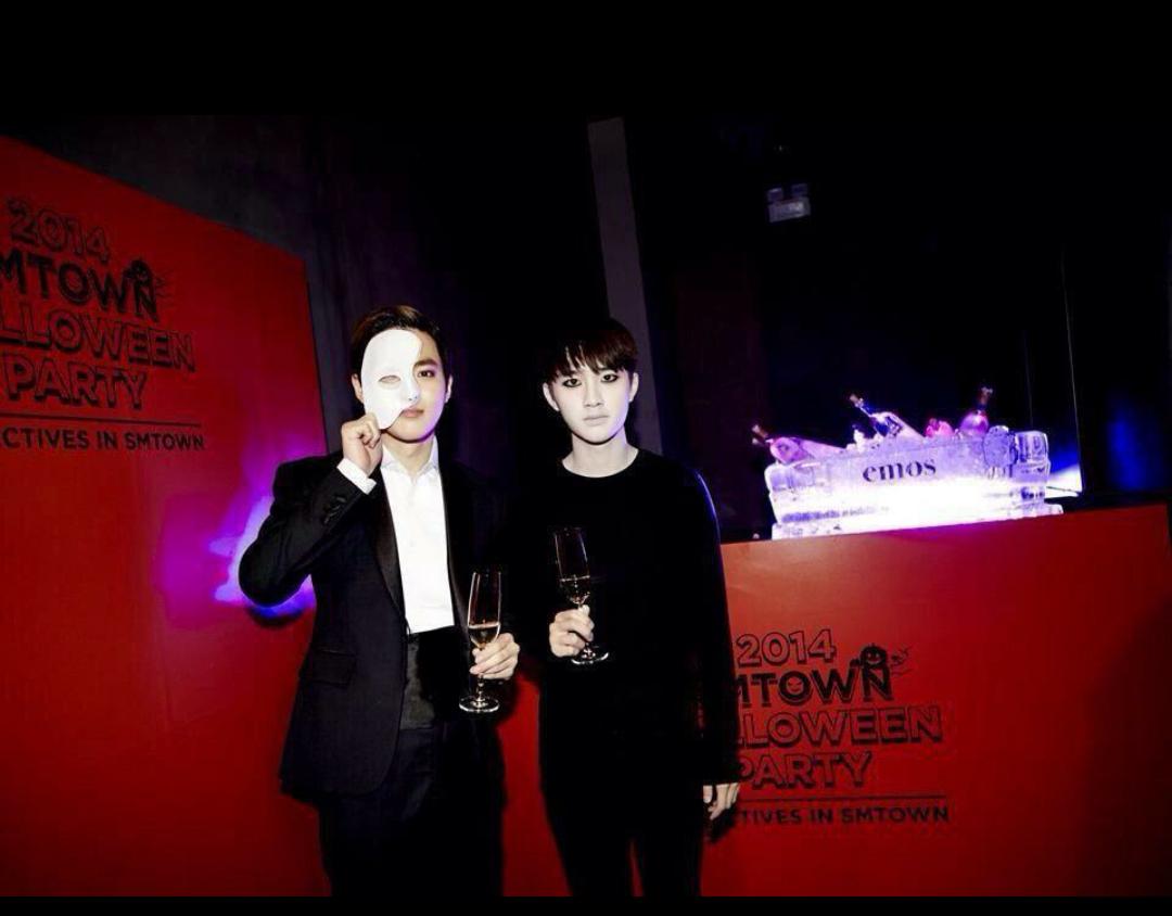 EXO シウミン superstar smtown ハロウィン トレカ EXO セフン トレカ