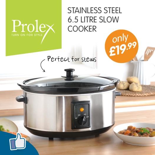 B&M Stores on Twitter "Buy Prolex 6.5L Slow Cooker bmstores They're