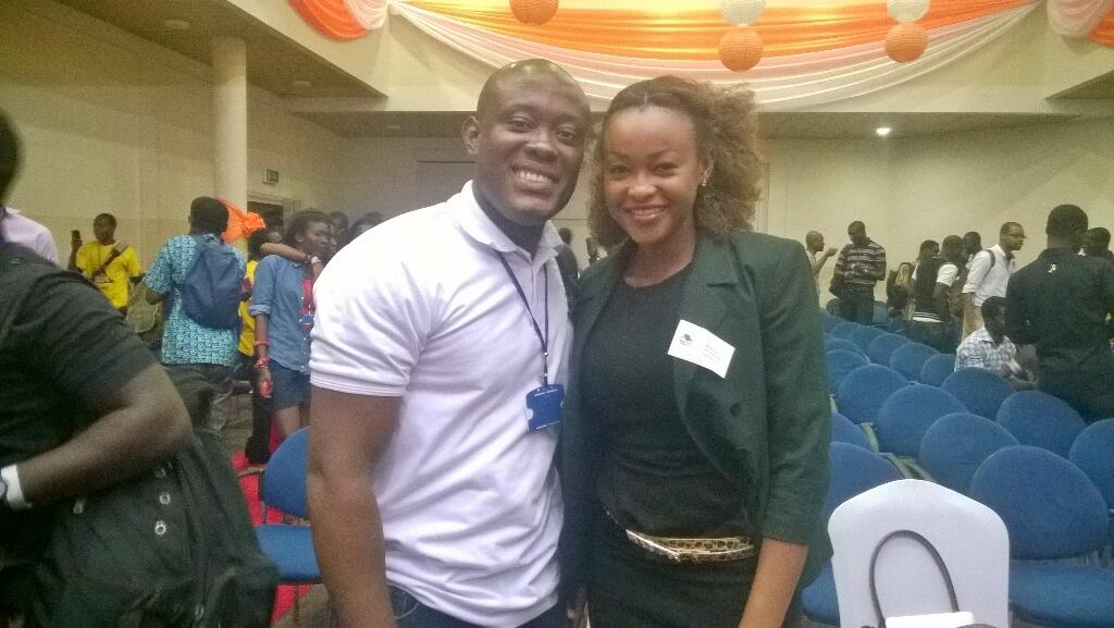 nuongfaalong's tweet image. "@BloggingGhana: It's TBT! Previous blogcamps. Share yours too! #BlogCamp15" *BlogCamp14 met the awesome @gwumah