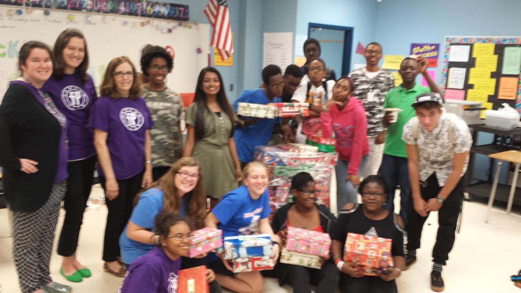 history_hoffman's tweet photo. Success!! First Priority couldn't have done it w/o everyone! Thank you! #50boxes #OperationChristmasChild @DiPaoloPHS http://t.co/Z2rYIN6srY