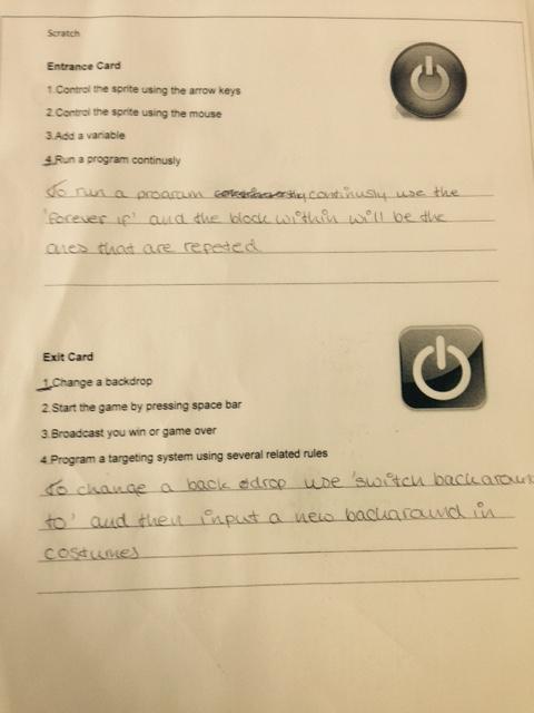 SBE19811's tweet photo. Differentiated entrance and exit cards. 1 is the easiest key concept and 4 is the hardest. http://t.co/HbnXbYQv6h
