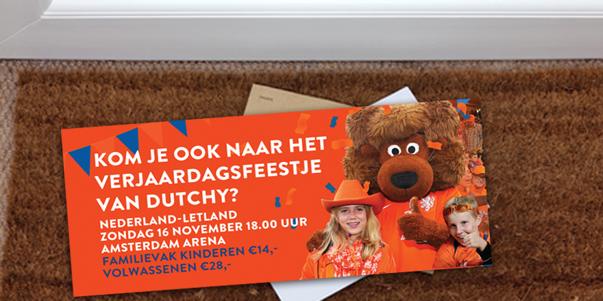 feestfeestnl's tweet photo. “@OnsOranje: Tijdens Nederland - Letland, zondag 16 nov viert Dutchy zijn verjaardag! Zie: http://t.co/qoQn4TVvZs http://t.co/sBkBuLm18T”