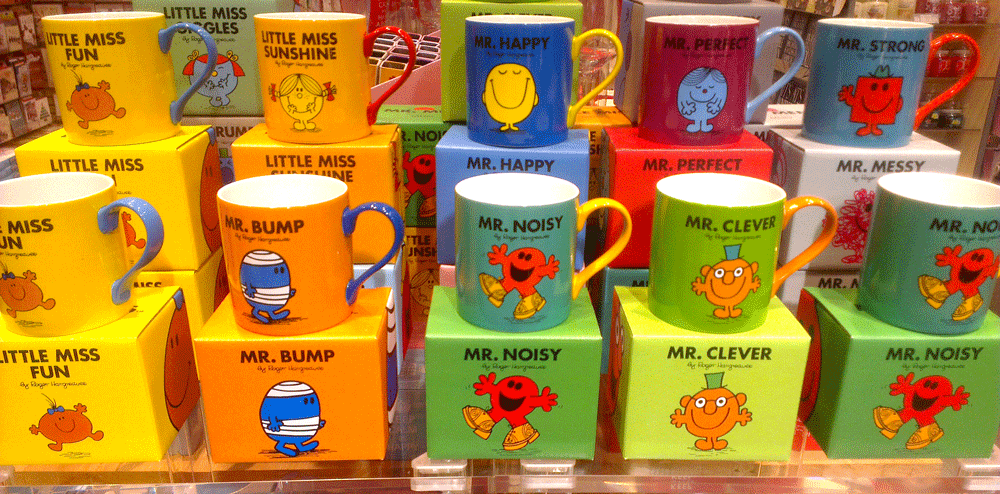 Mr men mugs best sale