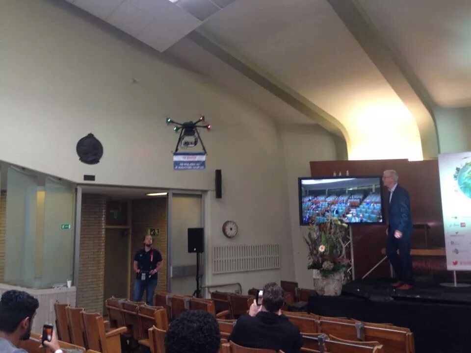 Presentatie van Bosch met een drone! #drone #Bosch #3rdRev
