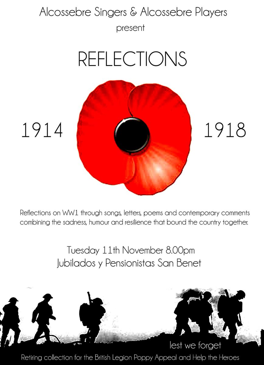 AlcossebreInfo's tweet photo. 8th November at the Pensionistas Alcossebre 8:00pm
Alcossebre Singers and Alcossebre Players. pse RT http://t.co/RC9a5nFWXx