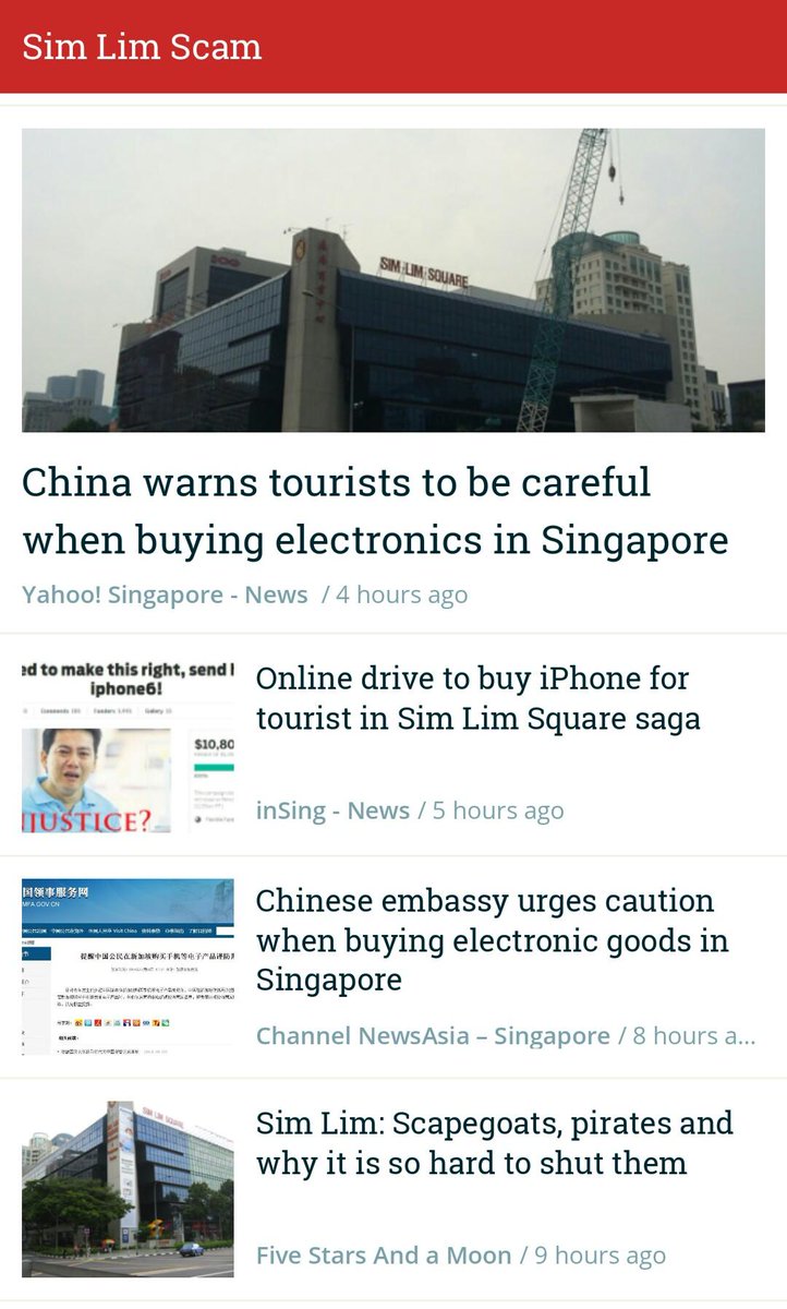 getNewsLoop's tweet image. Keep yourself updated on the latest news of Sim Lim scam in town with NewsLoop! 

#OpsAirKangKang