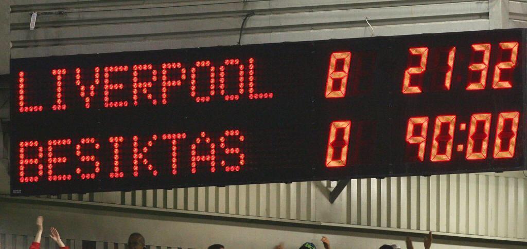 LFCBenelux's tweet image. Vandaag 7 jaar terug vernederde Liverpool Besiktas door met 8-0 te winnen op Anfield! De grootste CL overwinning ooit