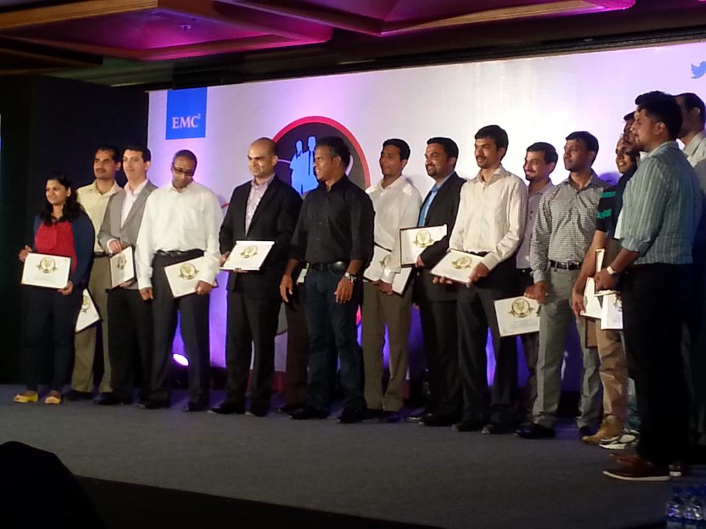 Congratulations <a href="/Tarun__Sareen/">Tarun Sareen</a> &amp; team on iChampions felicitation - #YoudefineEMC. #redefineleadership  <a href="/sarvsaravanan/">Sarv</a>