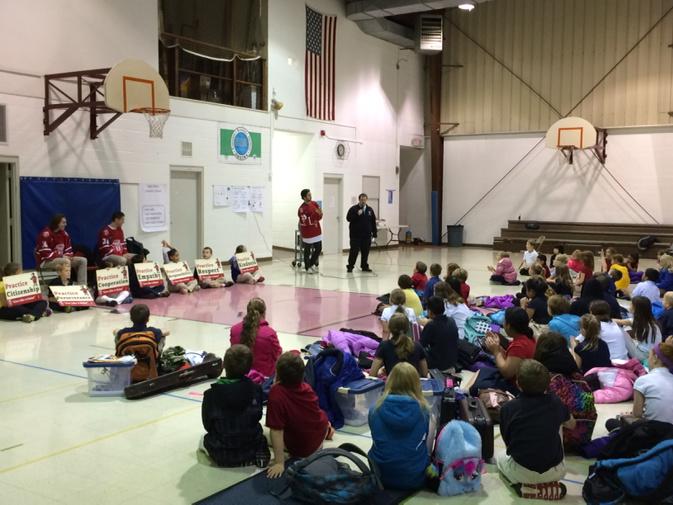 coachodavid's tweet photo. Early morning assembly at Holy Ghost Catholic School. Great job boys!
#LiveLikeASaint
#TwobyTwo http://t.co/mCEMP7Qahv