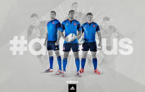 BenjaminKayser's tweet photo. Prêt pour le combat.
Le nouveau maillot du XV de France entre en jeu !
#allbleus @AdiBod @adidasrugby @adidasFR http://t.co/ENmabqKFwy