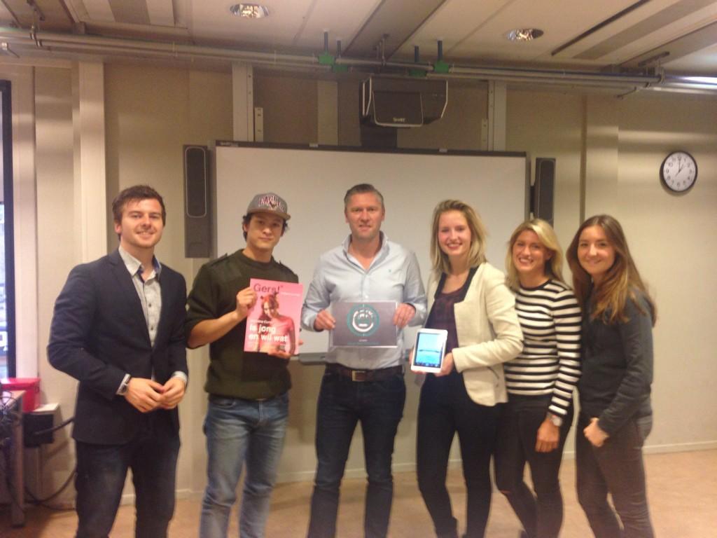 pr_ARIE's tweet photo. ARIE is trots! @Veekens koos ons advies aan Gers! tijdens de pitches. Binnenkort rond de tafel met @gersmagazine http://t.co/qdjOhHpwAy