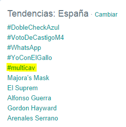 TIECav1's tweet photo. Ya somos TT en España! #multicav http://t.co/kw6i1wx0Ni