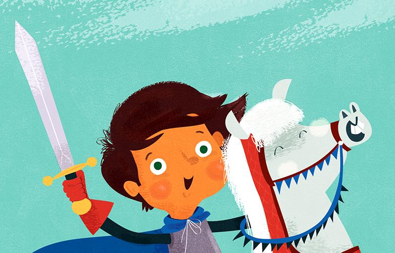 Snippet of new pic, and my what a happy little horsey! @advocateart01