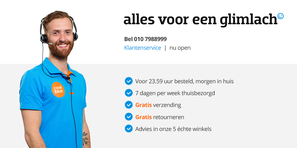 Onze blauwe vinkjes zorgen wél voor een glimlach.