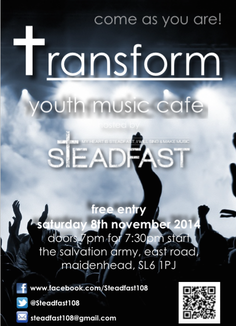 @berkshirelife come and hear some live Christian music in Maidenhead on Saturday night!