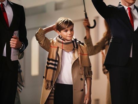 GQdotcoza's tweet photo. Kimye be warned: fashion's other first family is coming for you. Beckham the Younger: http://t.co/Ji9EM15343 http://t.co/wK1lpbSZhF
