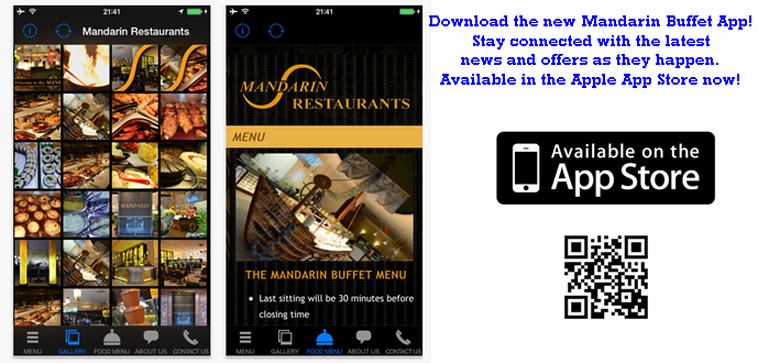 MandarinBuffet1's tweet photo. Our new app free to download from the iTunes store. Please download, RT and share! http://t.co/xcias2dwR5