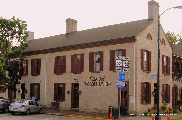 SavingPlaces's tweet photo. #HistoricBars: The Old Talbott Tavern (@TavernTavern) in Bardstown, KY by @kateallthetime  http://t.co/oHkQfoH41A http://t.co/Gdv3LAcIHH