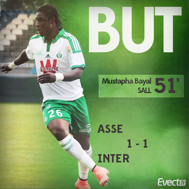 Site_Evect's tweet photo. On veut du RT en patate pour Bayal ! Le colosse qui vient de marquer. #ASSE #ASSEInter http://t.co/PGPiDiujvx