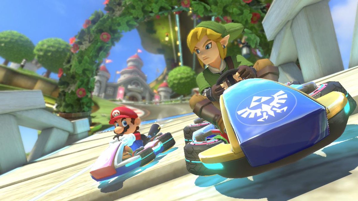The Legend of Zelda × Mario Kart 8