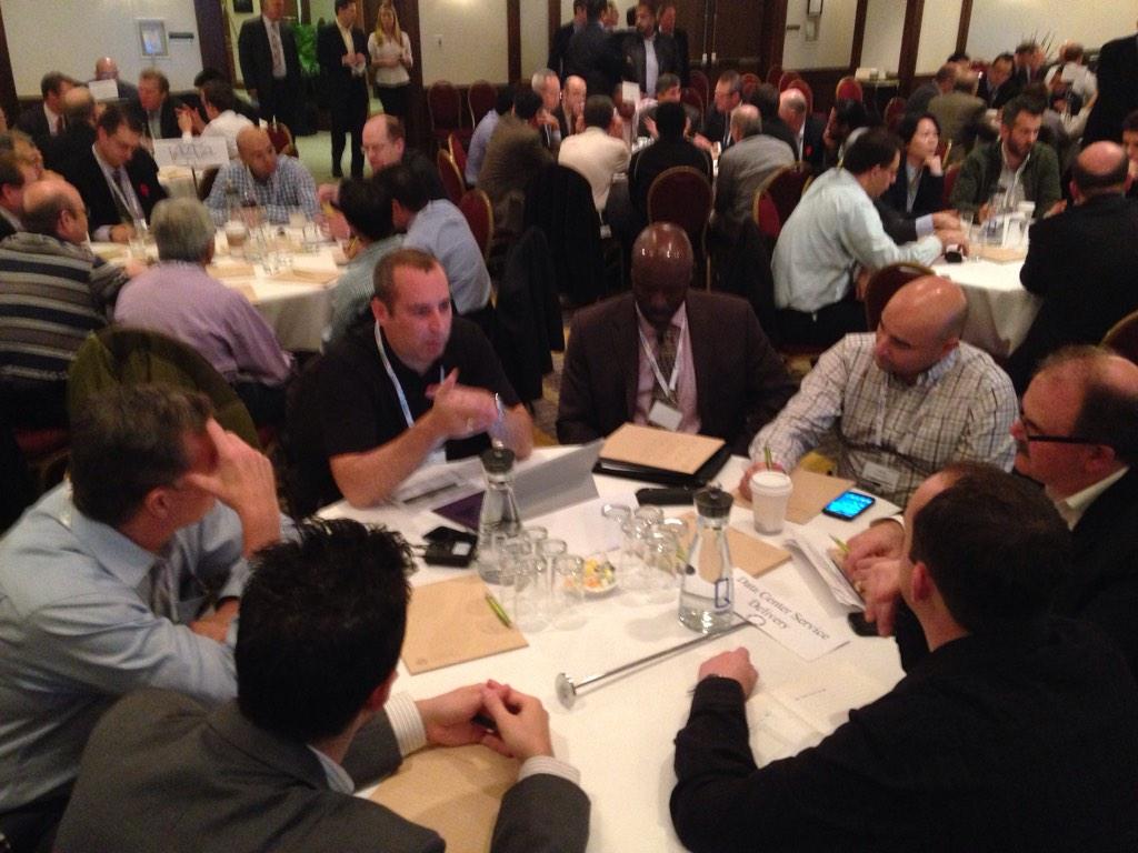 Matt Starkie &amp; Jonathan Wheatle's "Delivery" table #DCDtor2014