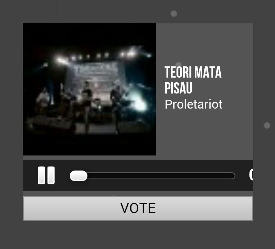 Proletariot's tweet photo. Nah kalo udah daftar,dengerin dlu lagu kita. Kalo suka boleh di vote. http://t.co/vUkEs8lTgA @icema_official http://t.co/EpXDAKn51y