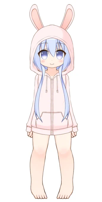 お遊びでうさぎバージョンシェルにするかどうか微妙です。 