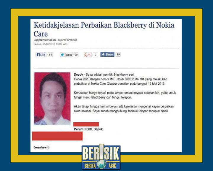 RUBRIK PEMBACA: Ponselku yang tak kunjung benar. #akunBeritaBeneran