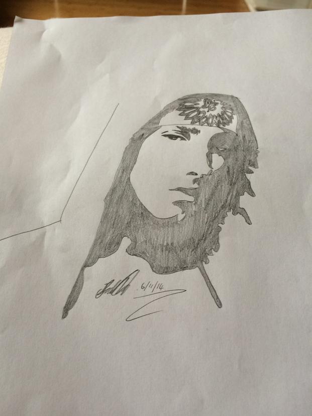 jemma_boland's tweet photo. When I'm bored....I draw #eminem @Eminem http://t.co/jubghorIm5