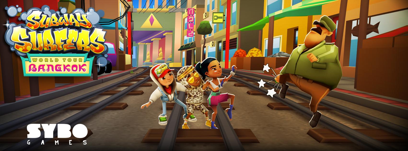 Subway Surfers on X: The new update is out now. Next stop on the World  Tour Bangkok! #SYBOGames #SubwaySurfers  / X