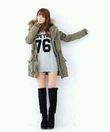 INGNI♡
ナンバリングスウェットチュニック ♡