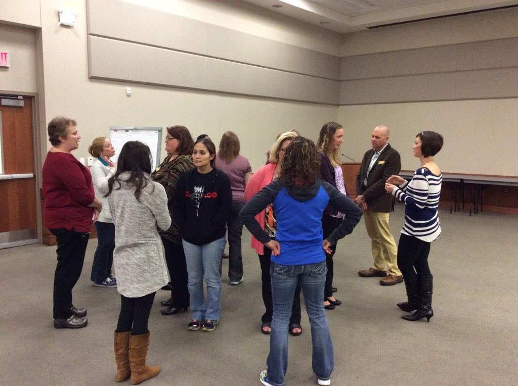Wrapping up the morning with Inside/Outside circle #cooperativestructures #lisdlearns