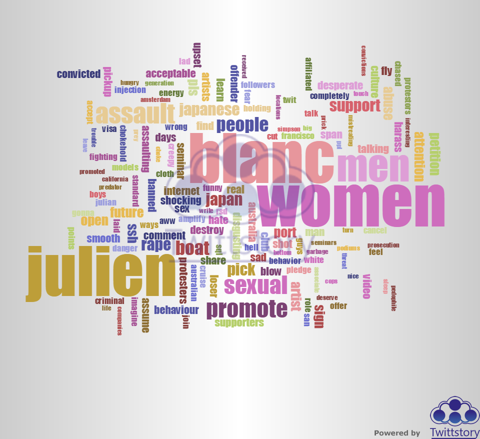 TwittstoryAU's tweet photo. ‘#takedownjulienblanc’ is trending right now in Australia See more on http://t.co/GBRakqumsq http://t.co/87BPAqe7Bl http://t.co/O7QeDFLDxG