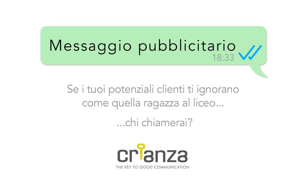 crianzait's tweet photo. Evita la #friendzone pubblicitaria! Scegli #crianza! #whatsapp #blueticks #visualizzato #brandawareness http://t.co/9Pp652uroE