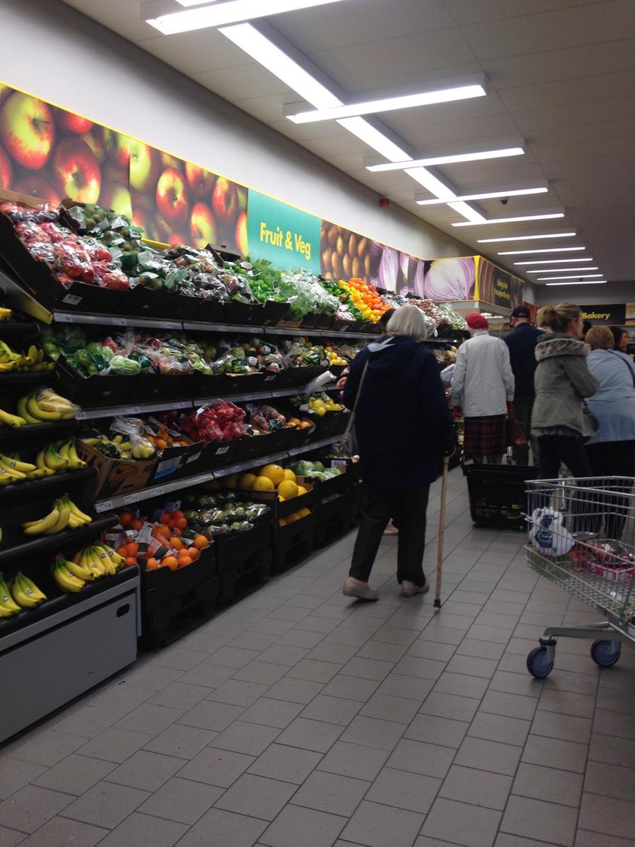 RobinTermot's tweet image. Fresh produce in the new #Netto in Leeds