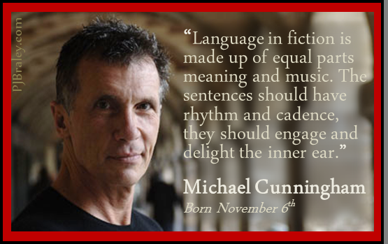 "The Hours" is one of my favorite books. Thank you, Michael Cunningham, and happy !  