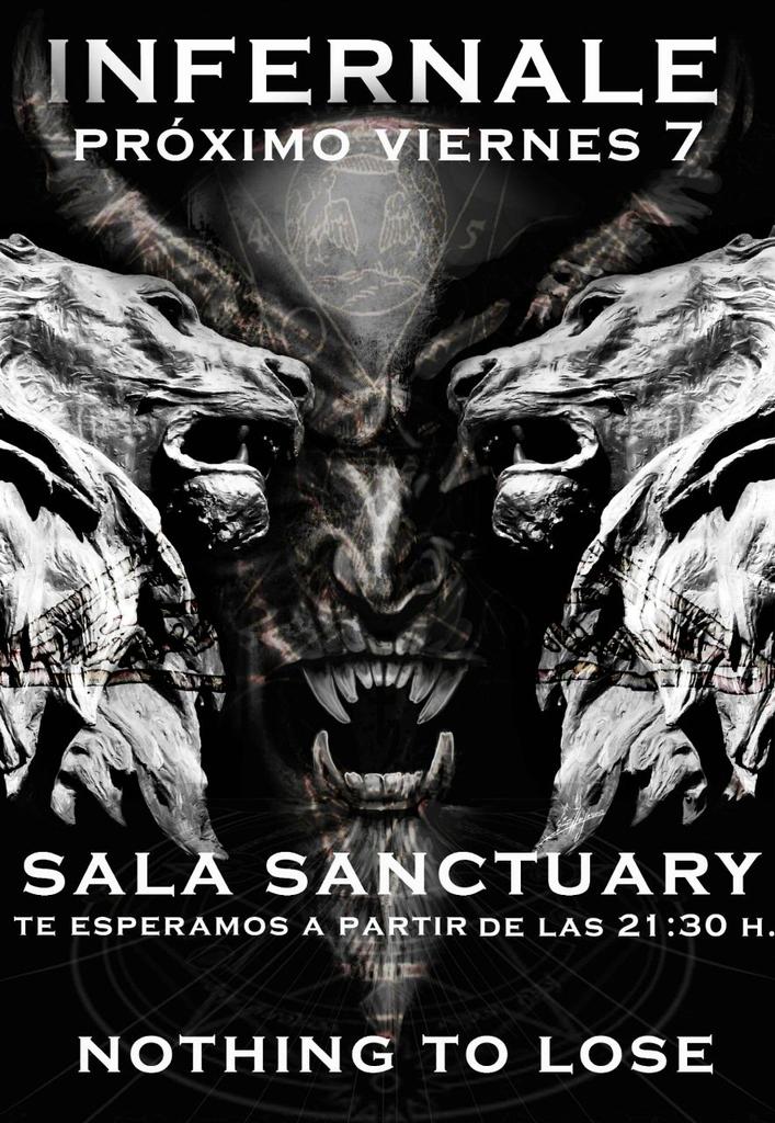 MariaPinar's tweet image. @heavenhell528 hola! Sonara INFERNALE hoy en vuestro programa? Os dejo el cartel d su concierto mañana gracias! :)