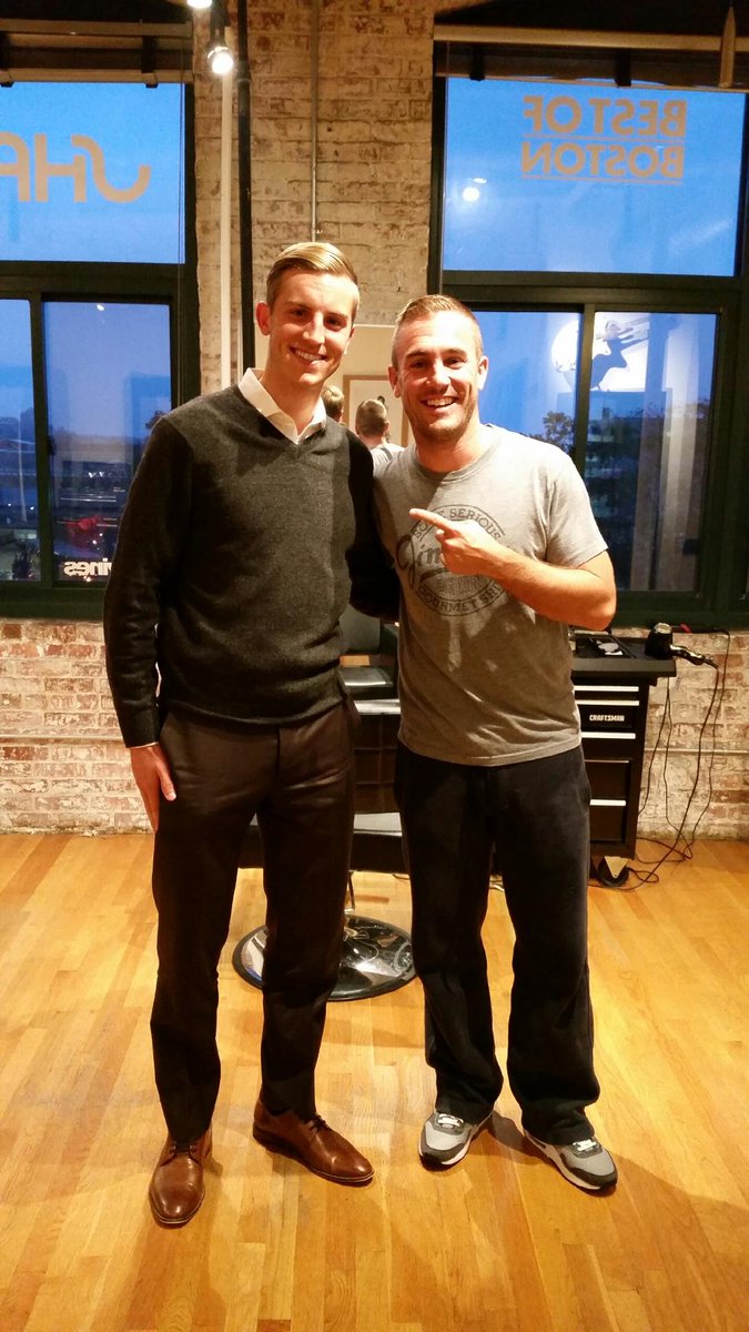 RyanERodgers's tweet photo. My brother has better hair than @TaylorTwellman http://t.co/aiEFMz6uug