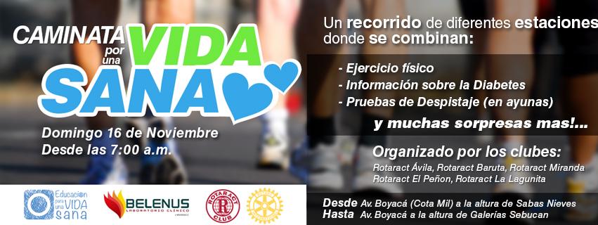 #CaminataPorUnaVidaSana #Caracas #HoyQueHay #16noviembre <a href="/hoyquehay/">HoyQuéHay</a> #Rotaract #Health #Fit #Fitness