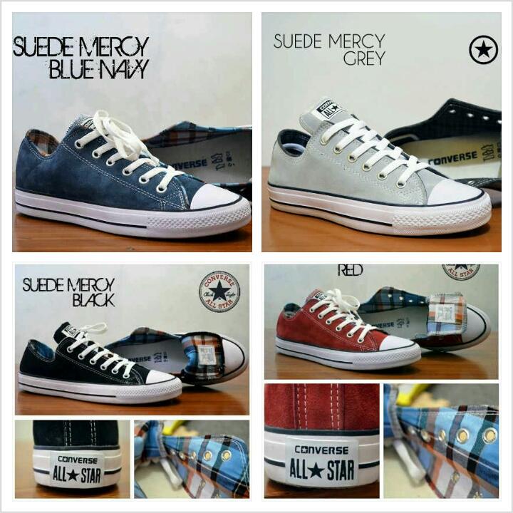fevernouva's tweet photo. Converse all star classic ox SUEDE MERCY made indonesia unisex size 37-43 cuman 180rb @24JAM_Iklan @iklanin @IklanOK http://t.co/jKdxajzoH9