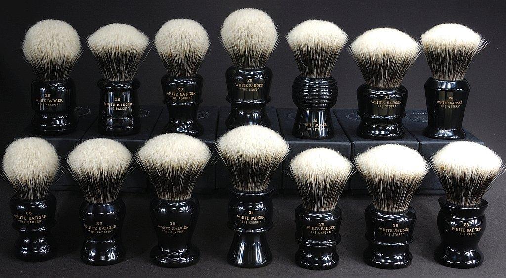 New Wiborg High Mountain Badger hair shaving brush series available at wiborgshavingbrushes.com/en/handle-shap… …