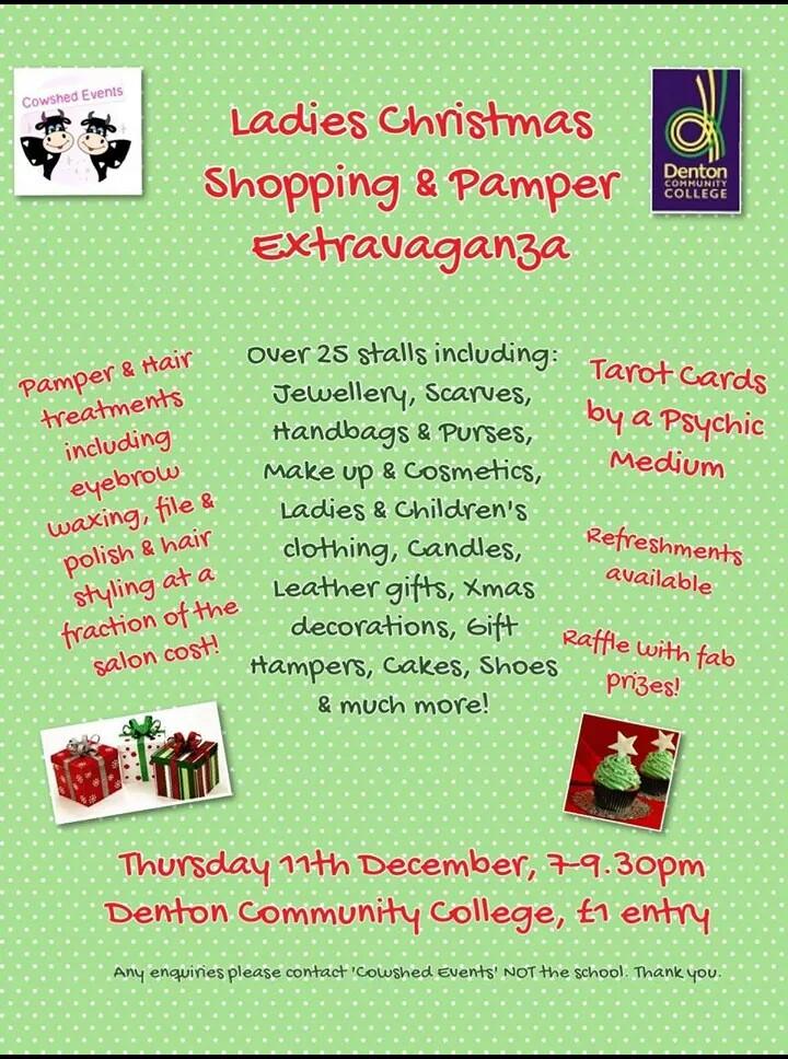 Eeek it's getting closer, we can't wait! #shopping #pamper #ladiesnight pls RT let's spread the word :-) @DCC_News