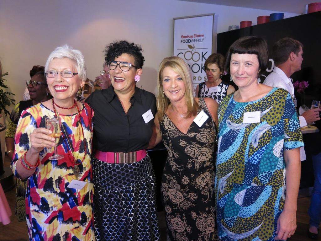 SundayTimesZA's tweet photo. Erica Platter, @lovethekitchen, Sharon Glass and Daisy Jones #STCookbook Awards 2014 http://t.co/EKiDpBIVC0