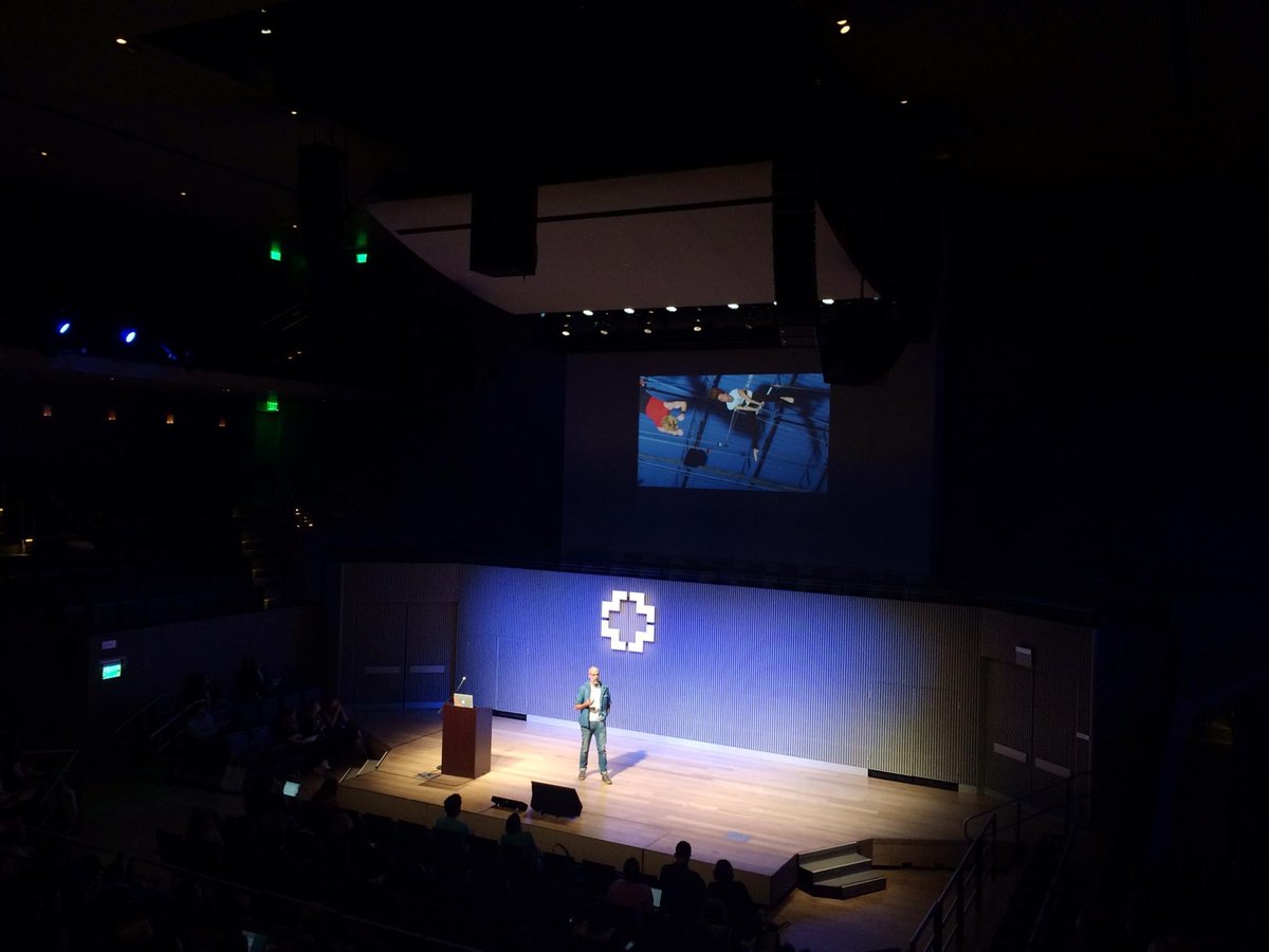 ideo's tweet photo. "Being playful at work unlocks the play in our work." @cscheffy @thebolditalic #theSUM http://t.co/XP9XZS7IOu